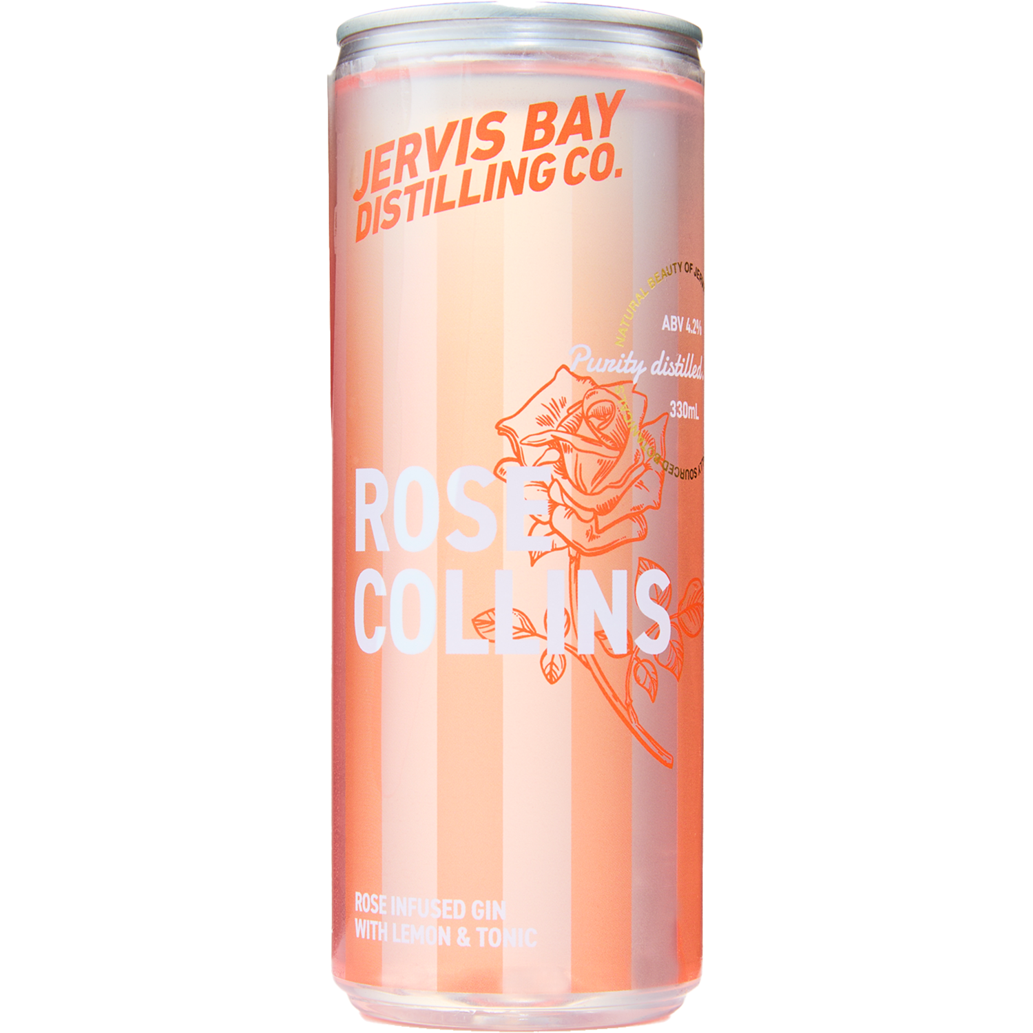 Jervis Bay Distilling Co Rose Collins Cans 330mL