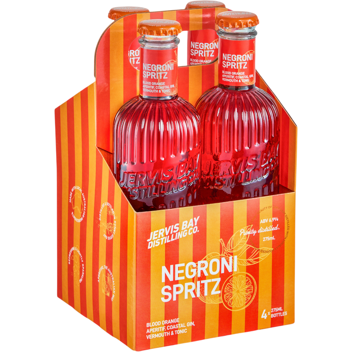 Jervis Bay Distilling Co Negroni Spritz 275mL 4 Pack
