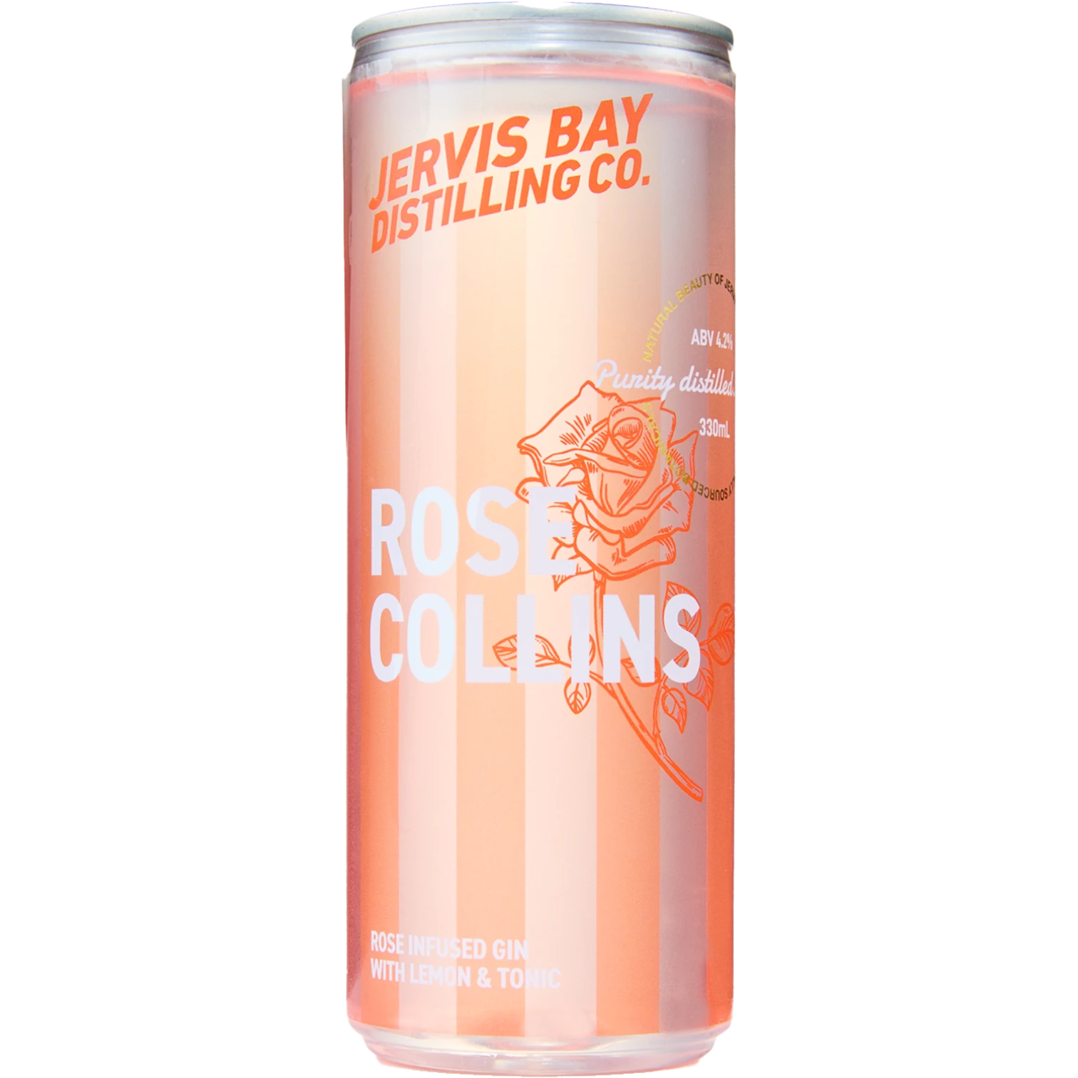 Jervis Bay Distilling Co Rose Collins Cans 330mL