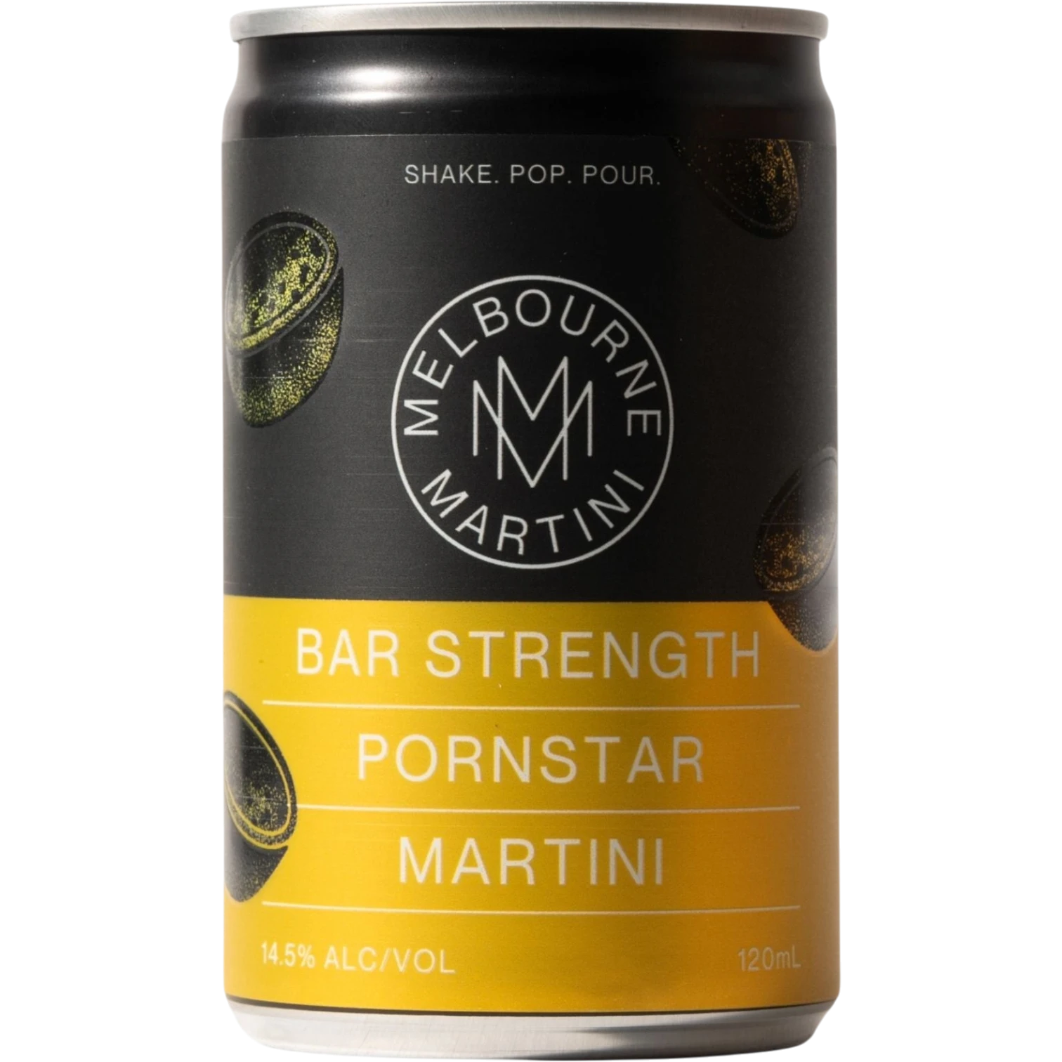 Melbourne Martini Bar Strength Pornstar Martini 120mL Cans