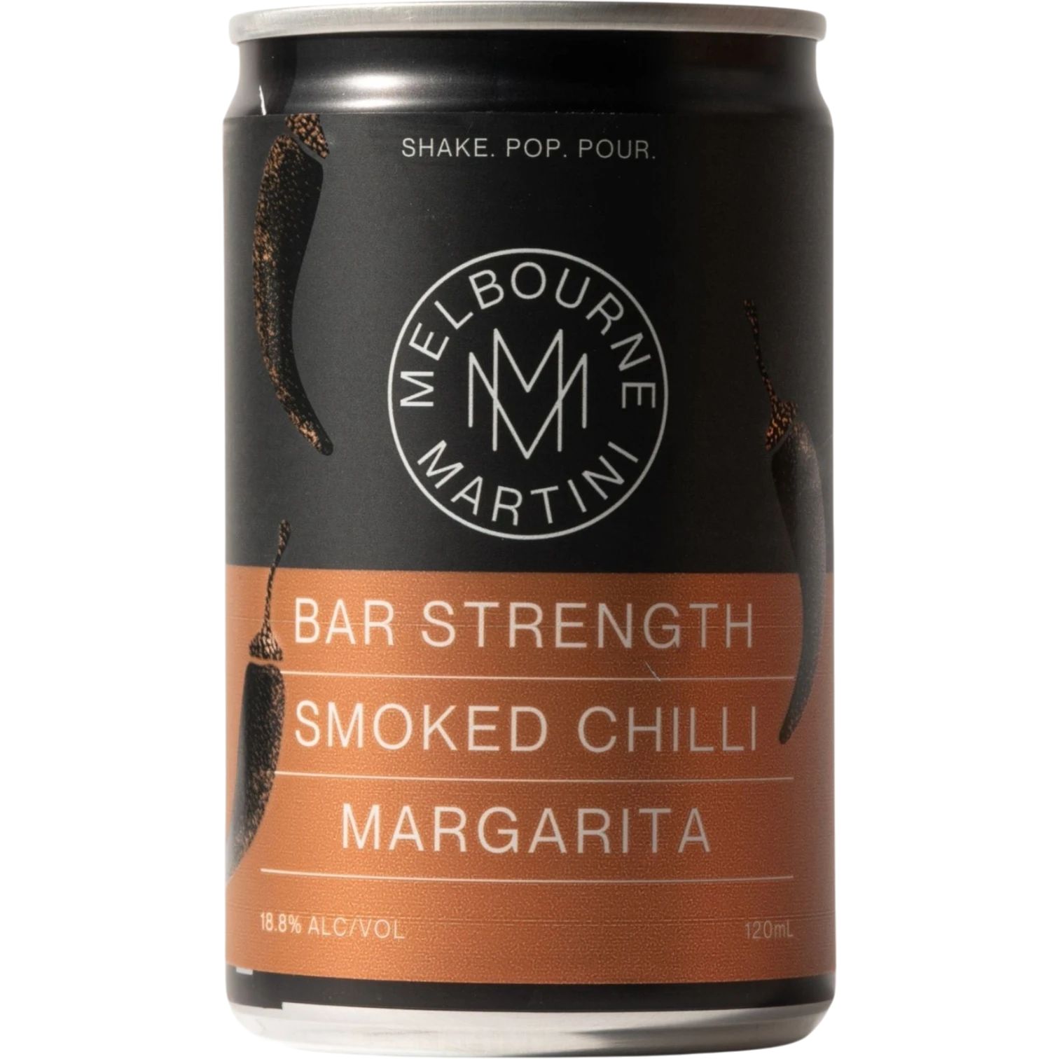 Melbourne Martini Bar Strength Smoked Chilli Margarita Cans 120mL