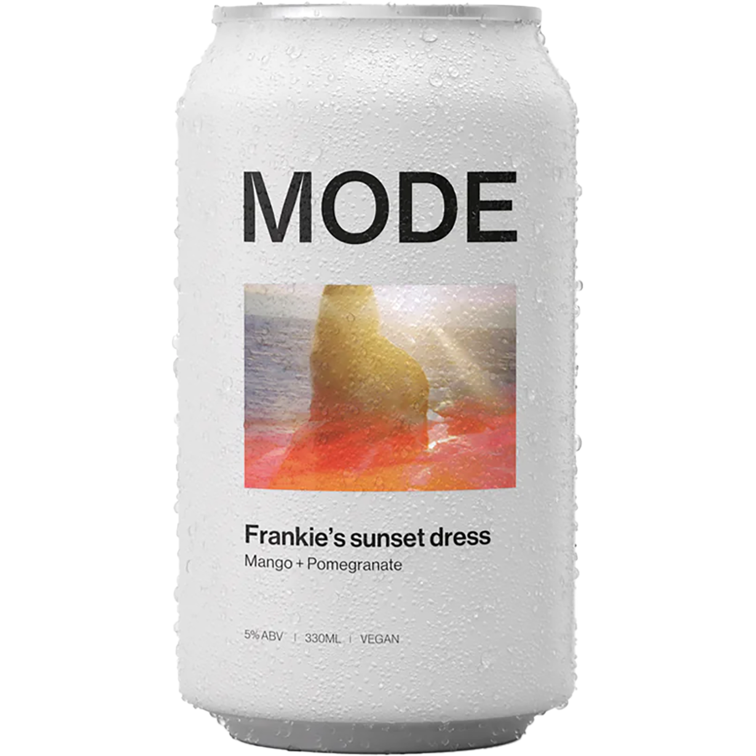MODE Frankie's Sunset Dress Mango Pomegranate Seltzer Cans 330mL
