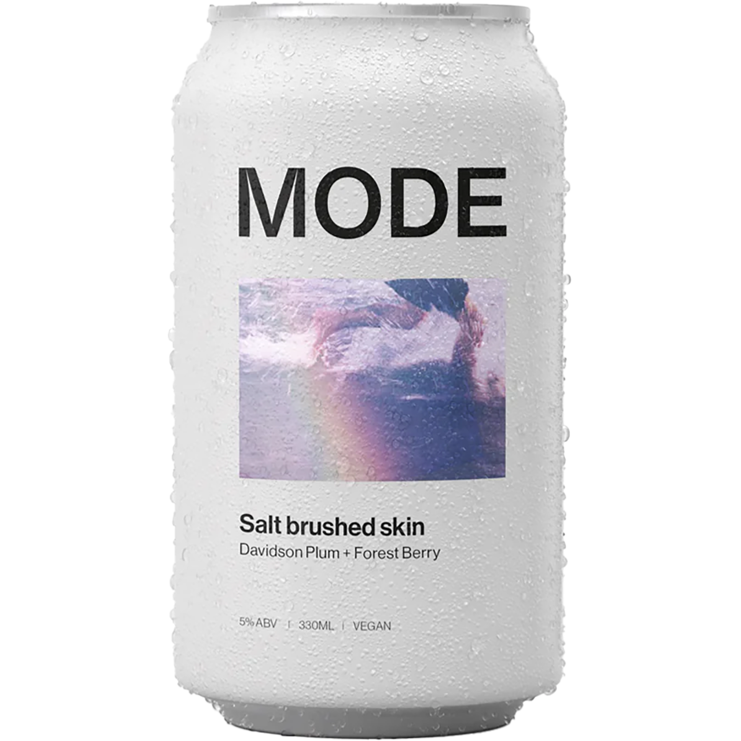 MODE Salt Brushed Skin Davidson Plum Forest Berry Seltzer Cans 330mL