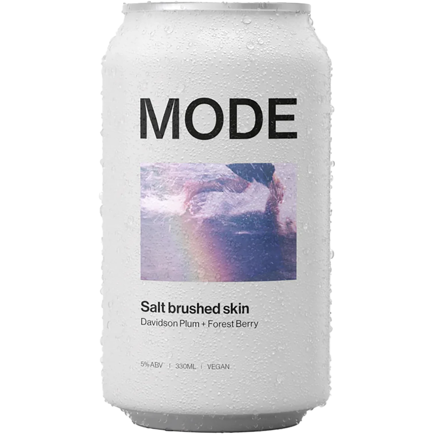 MODE Salt Brushed Skin Davidson Plum Forest Berry Seltzer Cans 330mL
