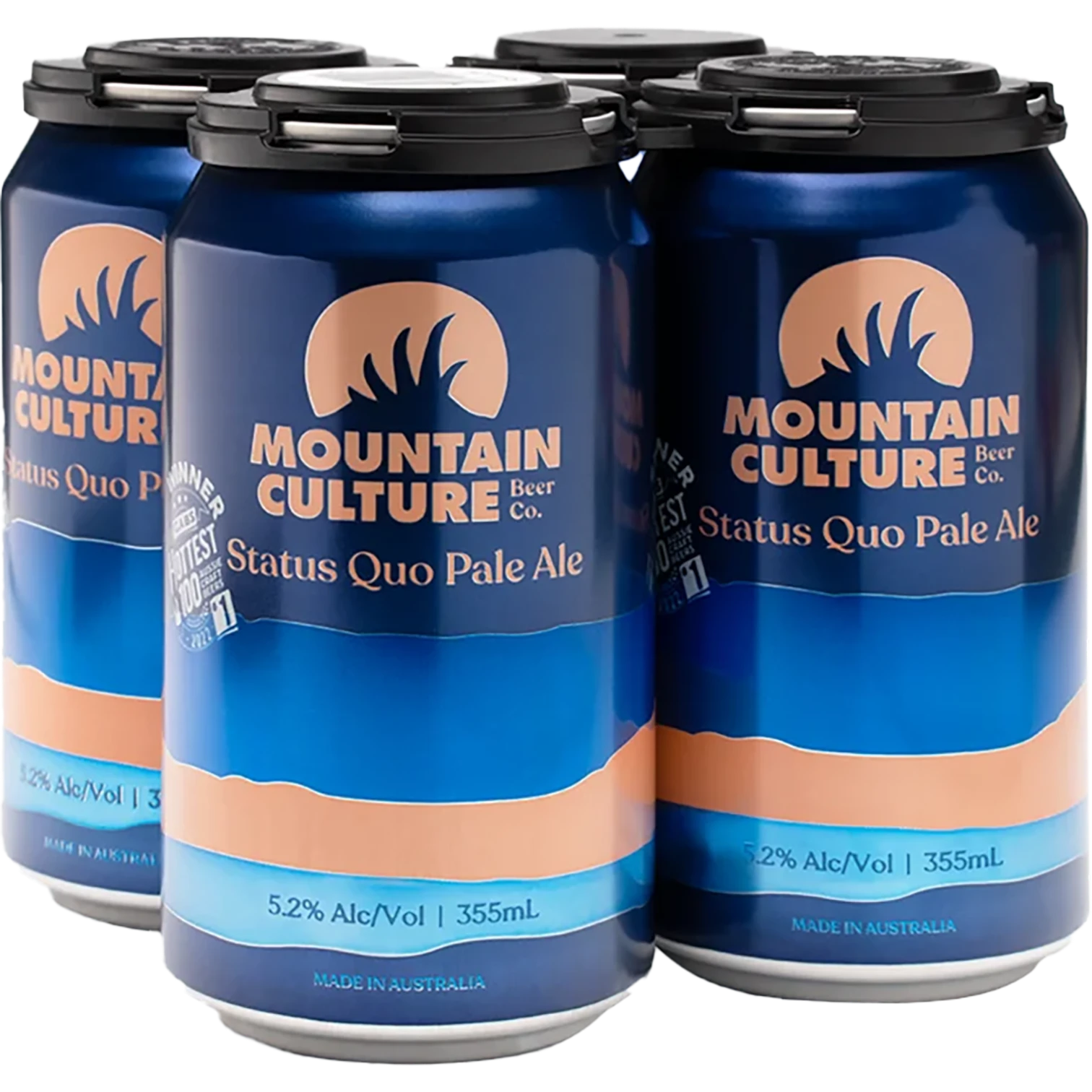 Mountain Culture Beer Co Status Quo Pale Ale Cans 355mL
