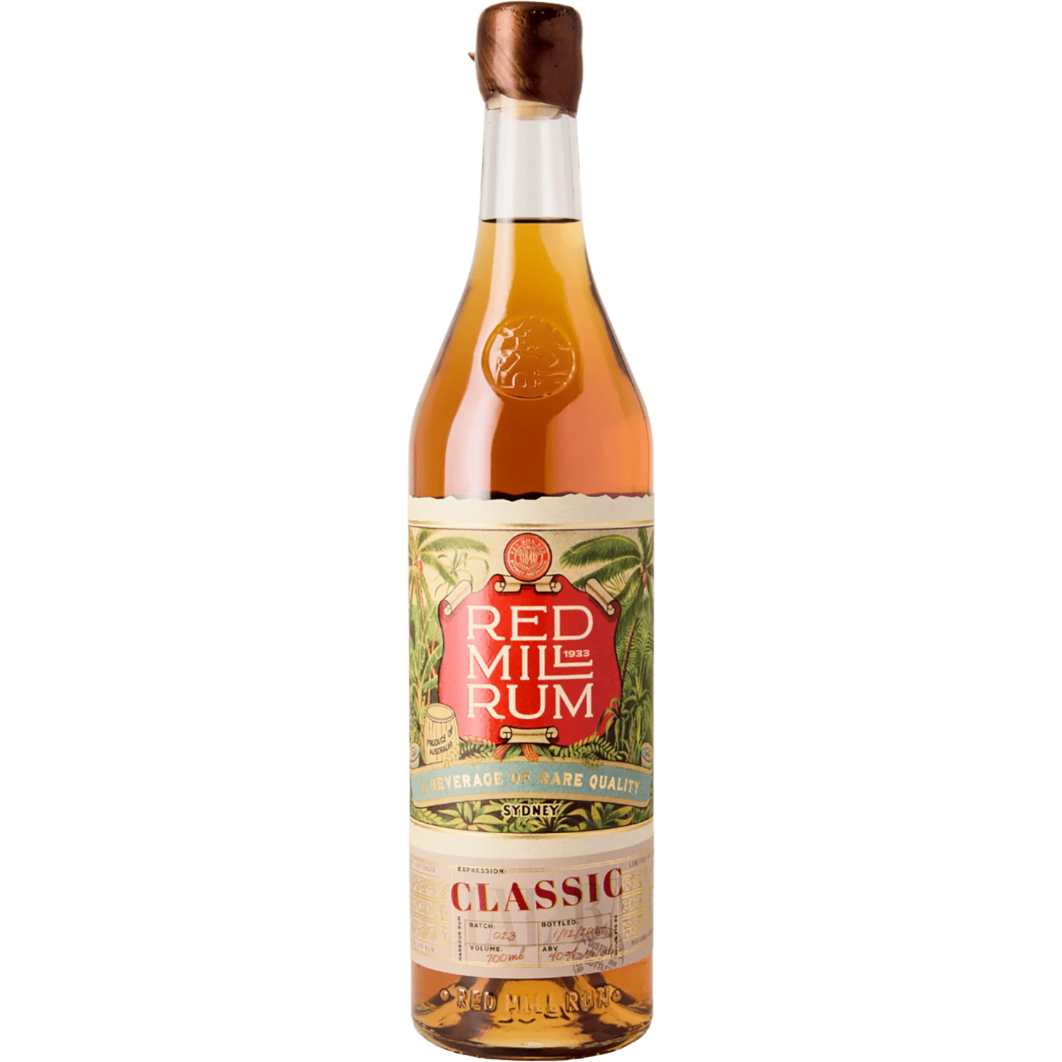Red Mill Rum Classic Rum 700mL