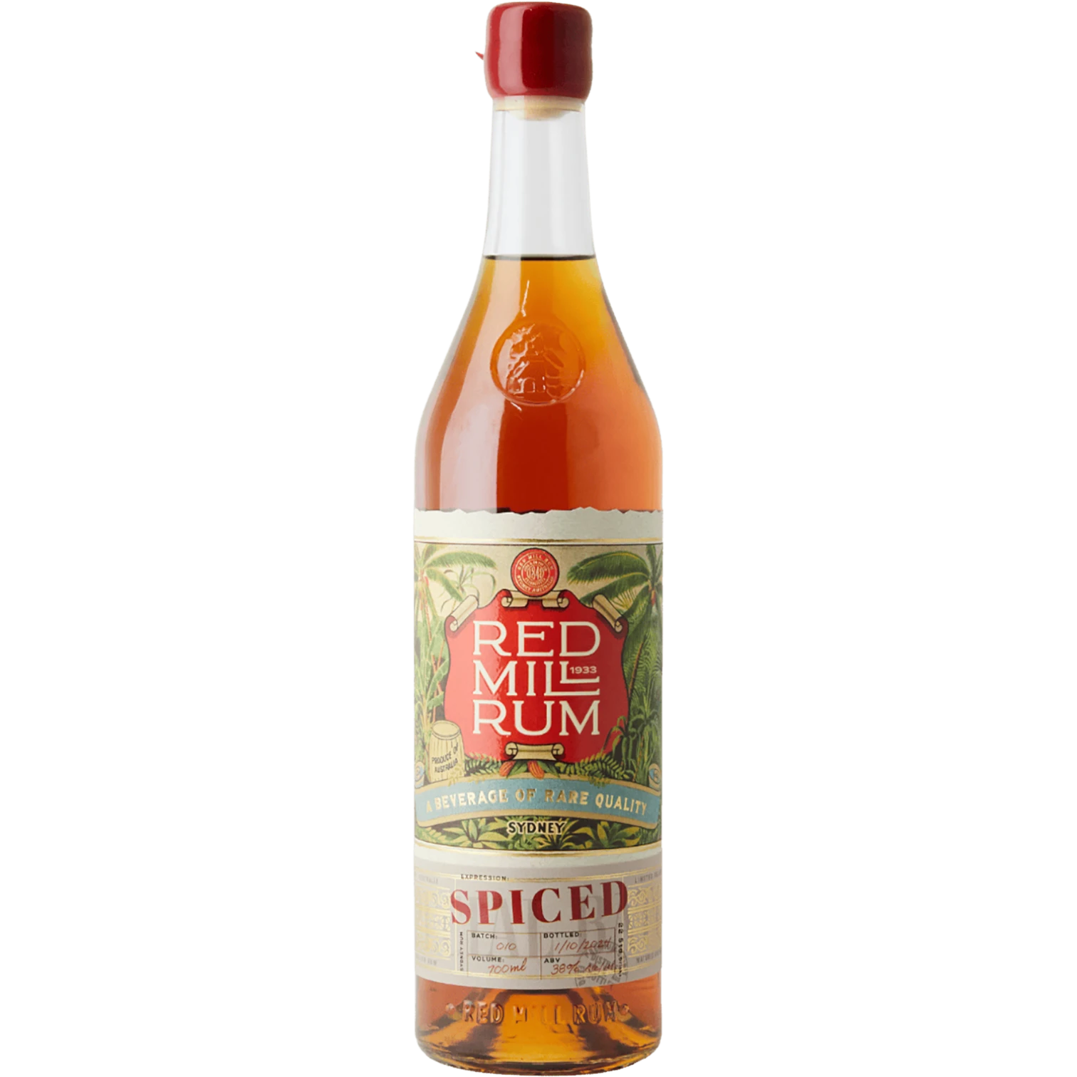 Red Mill Rum Spiced Rum 700mL