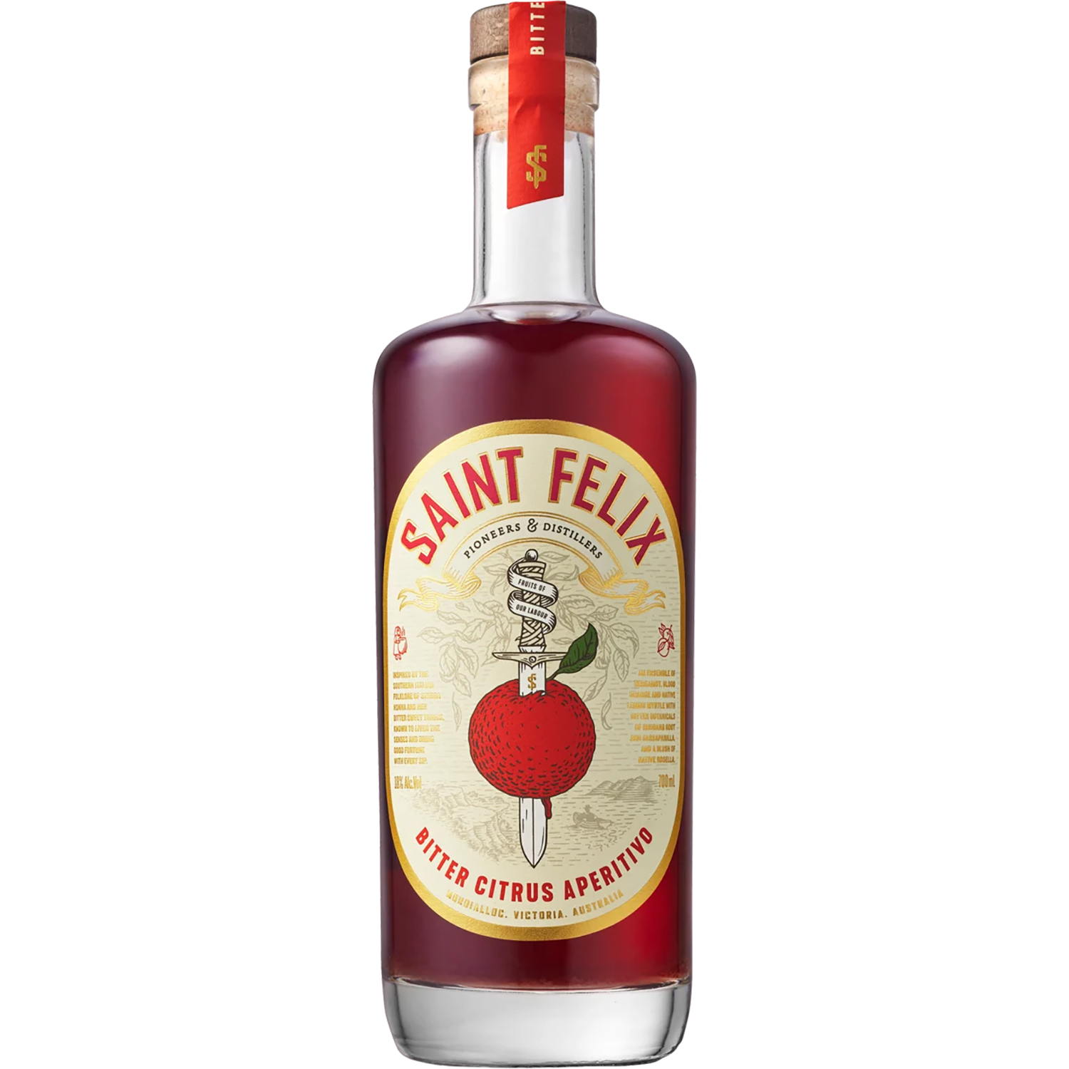 Saint Felix Distillery Bitter Citrus Aperitivo 700mL