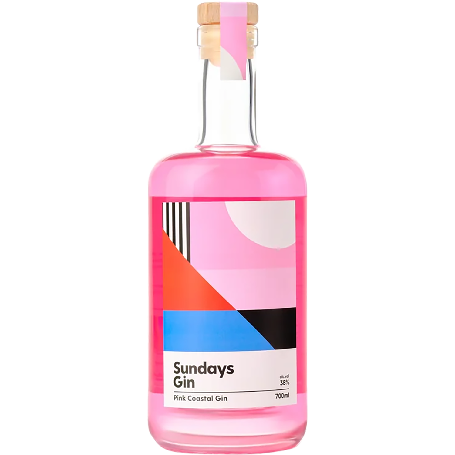 Sundays Distilling Pink Coastal Gin 700mL
