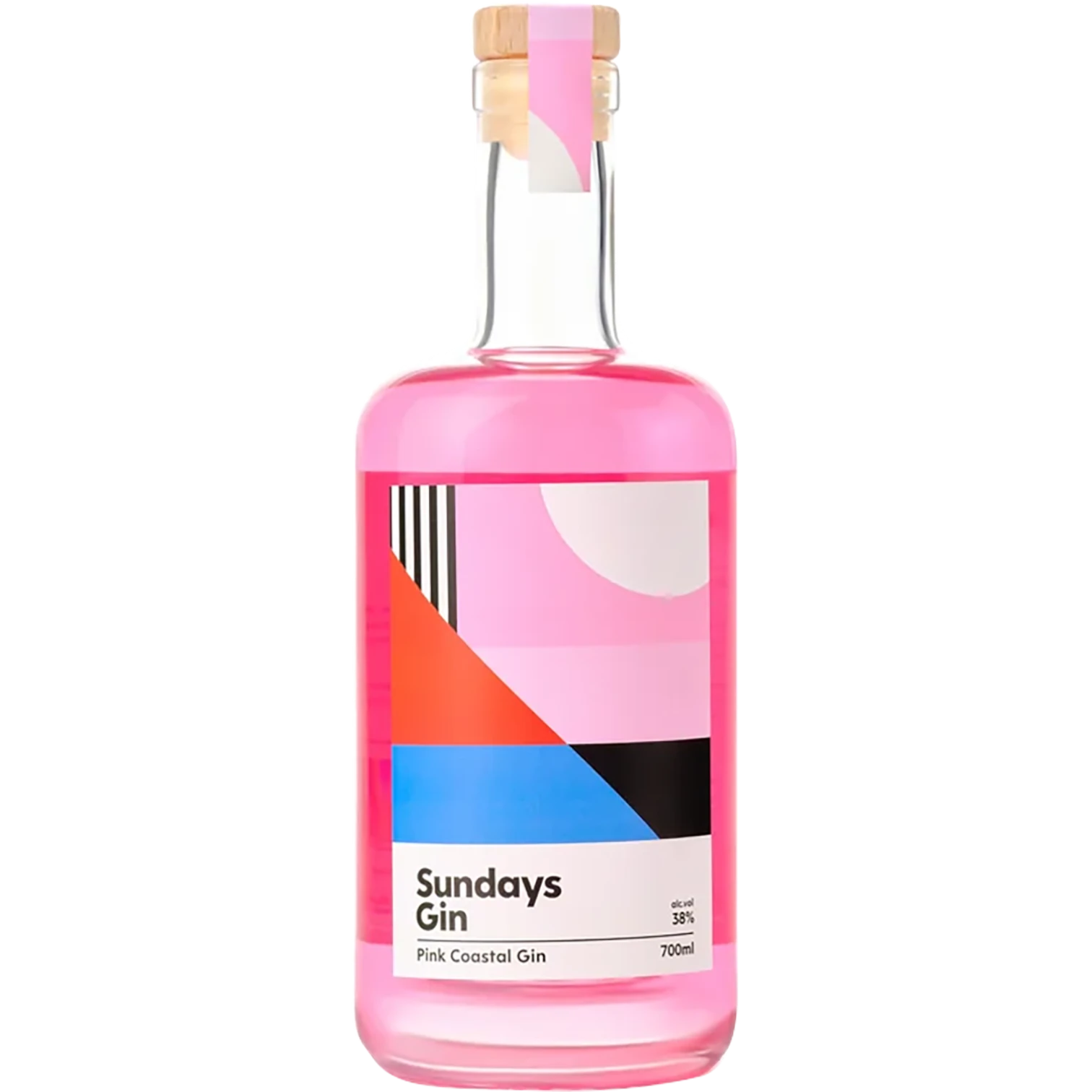 Sundays Distilling Pink Coastal Gin 700mL