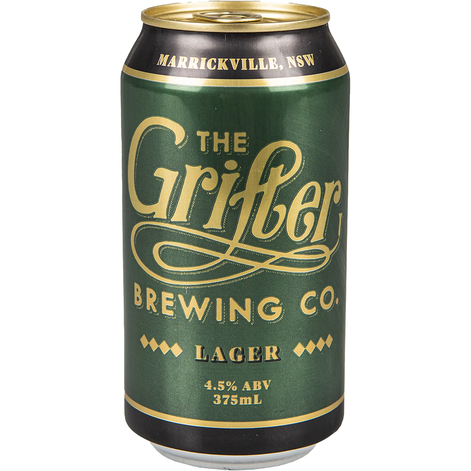 The Grifter Brewing Co Lager Cans 375mL