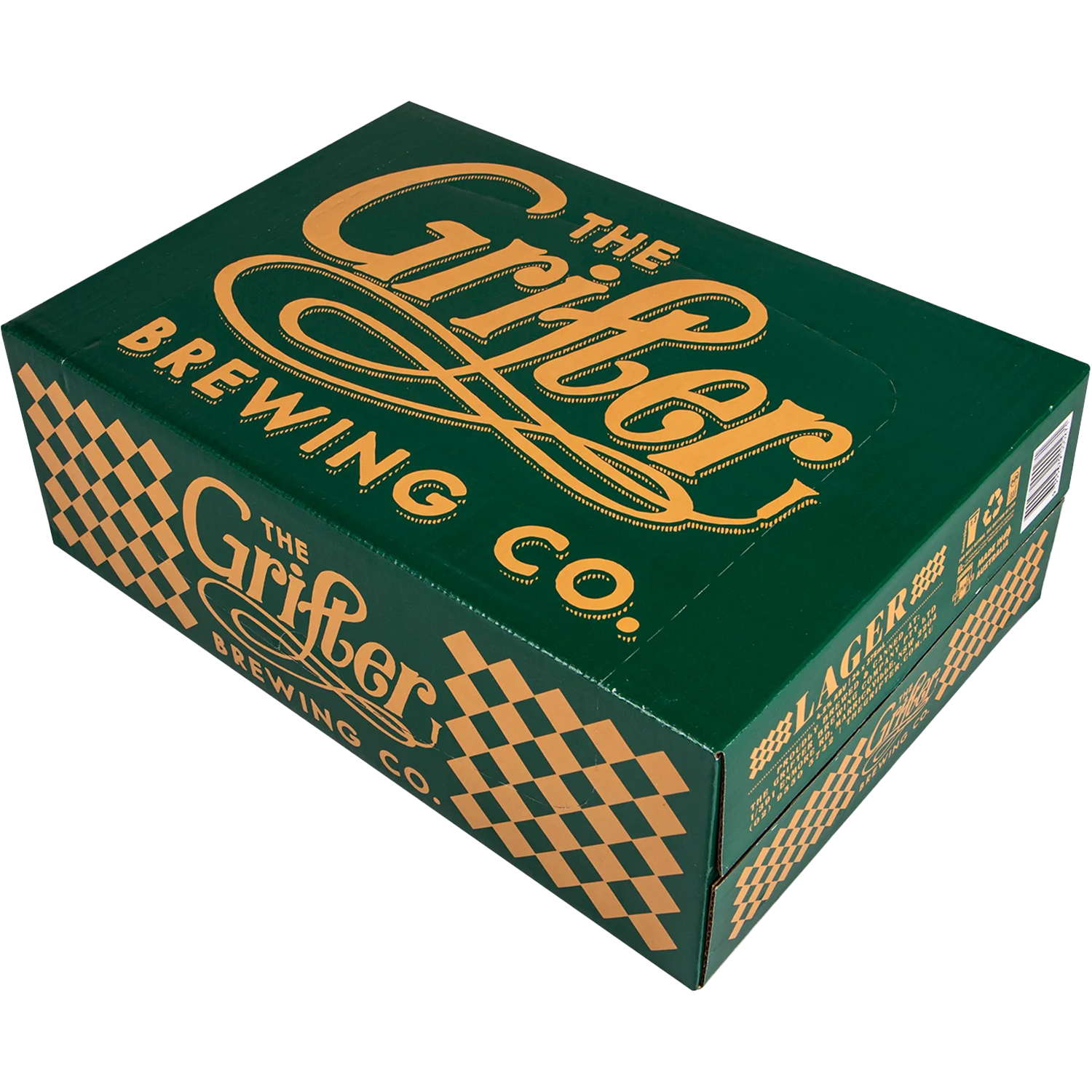 The Grifter Brewing Co Lager Cans 375mL