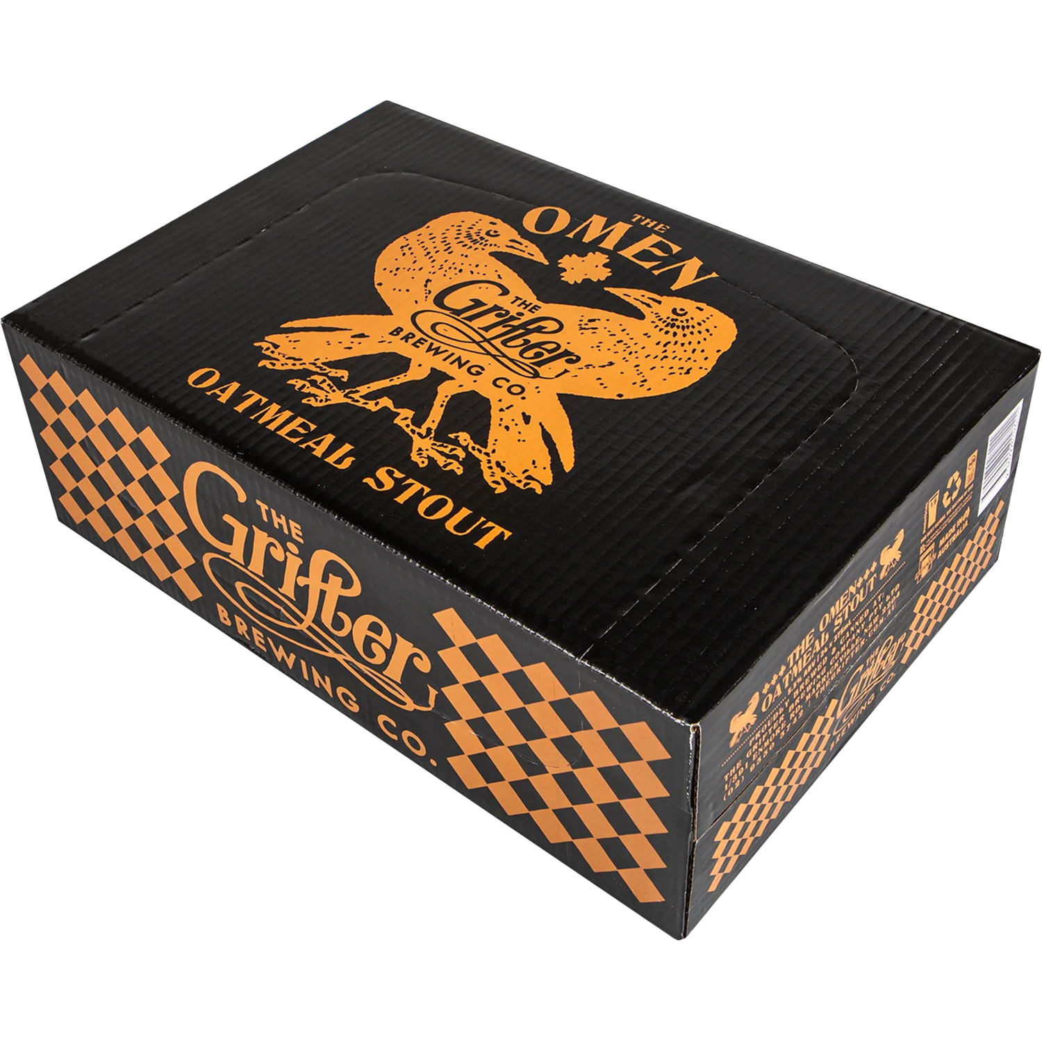 The Grifter Brewing Co The Omen Oatmeal Stout Cans 375mL