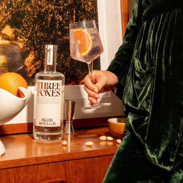 Three Foxes Organic Rosella Gin 700mL